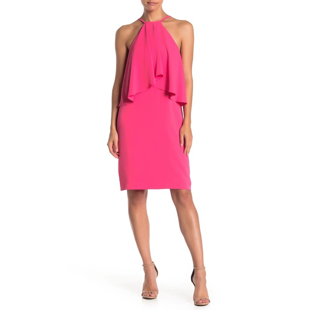 NWOT Trina Turk True Love Popover Ruffle Dress XS